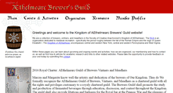 Desktop Screenshot of brewers.aethelmearc.org