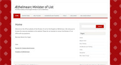 Desktop Screenshot of mol.aethelmearc.net