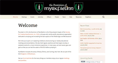 Desktop Screenshot of myrkfaelinn.aethelmearc.org